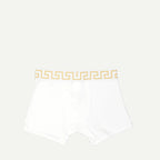 Intimo e homewear Medusa Long Boxer Versace Bianco Homme