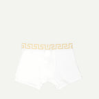 Sous-vêtements et homewear Boxer Medusa long Versace Blanc Homme