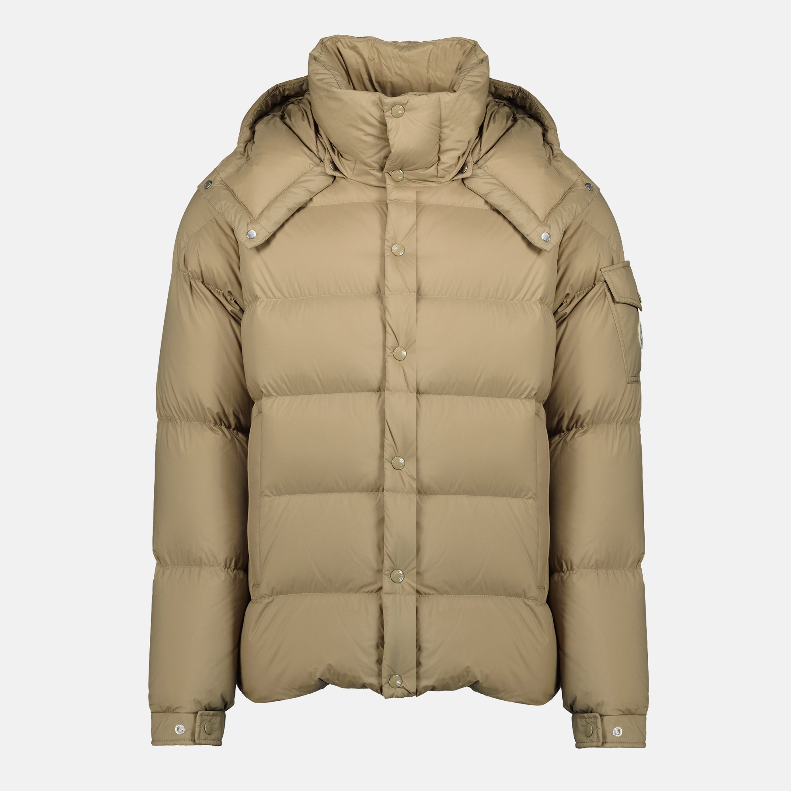 Image de l'article Doudoune Maya 70 beige de la marque Moncler pour Homme - Saison Automne-Hiver 2025 - Vue de Face