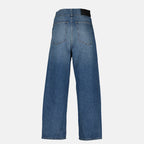 Pantalons Jeans Largos Mm6 Bleu Femme