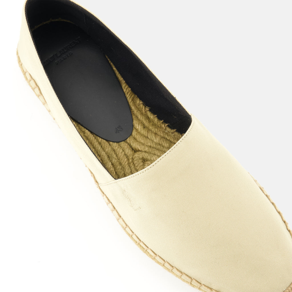 Espadrilles Canvas Espadrilles Saint Laurent Beige Homme