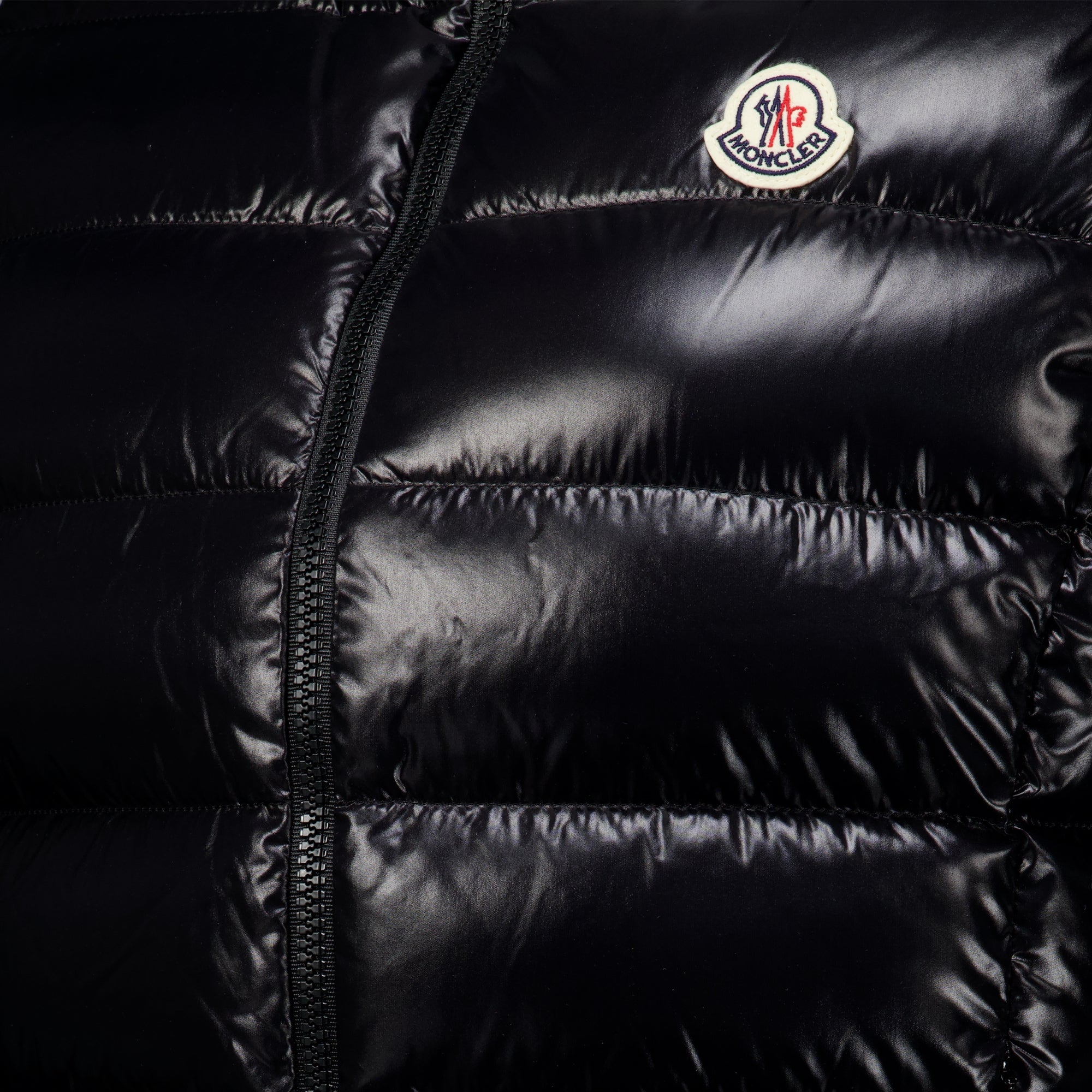 Vestes Chaleco de Plumas Sin Mangas Ghany Negro Moncler Noir Femme