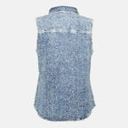 Imagen de la camisa De-Easy de denim de la marca Diesel para Mujer - Temporada Primavera-Verano 2026 - Vista Trasera