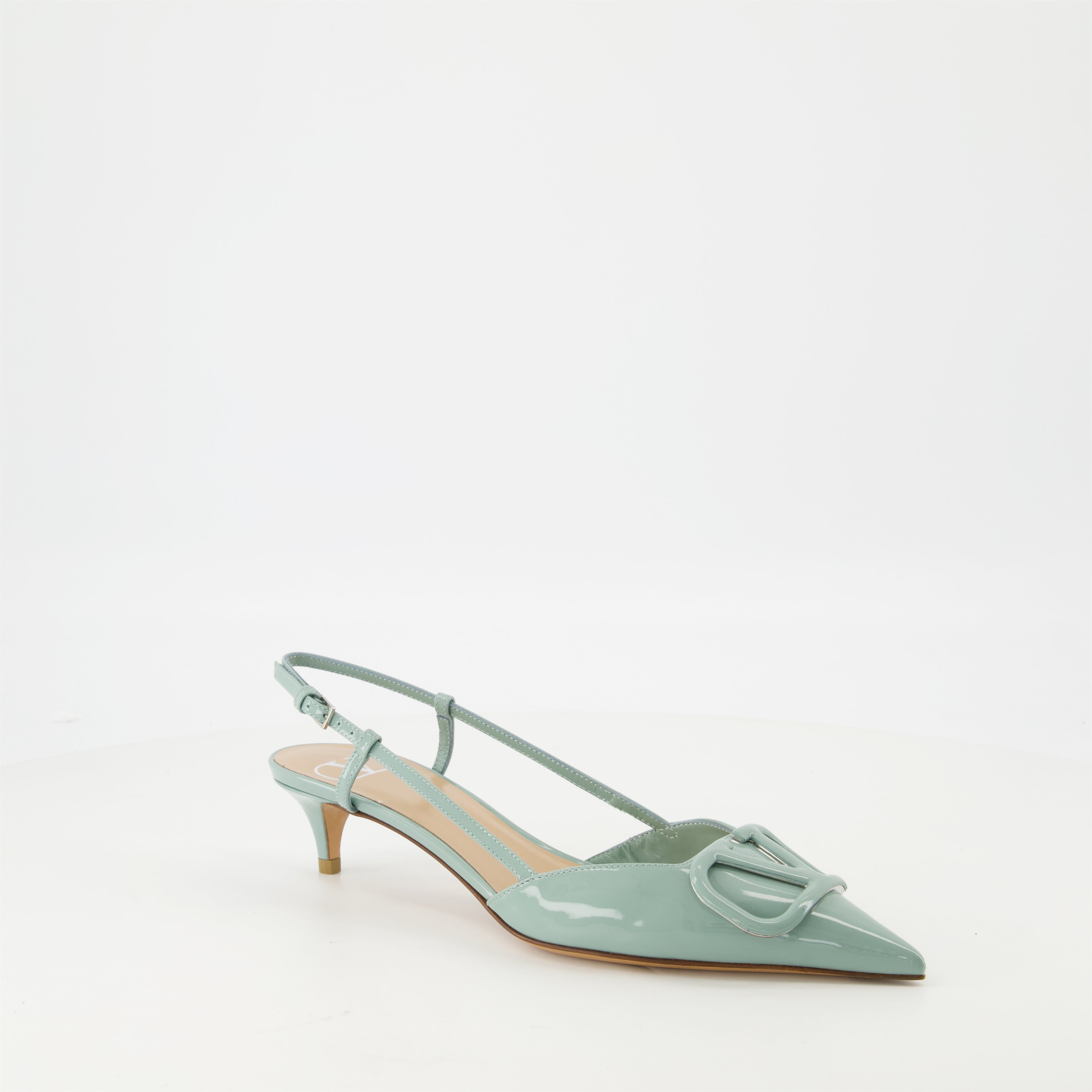 Heels VLogo Pumps Valentino Garavani Green Femme
