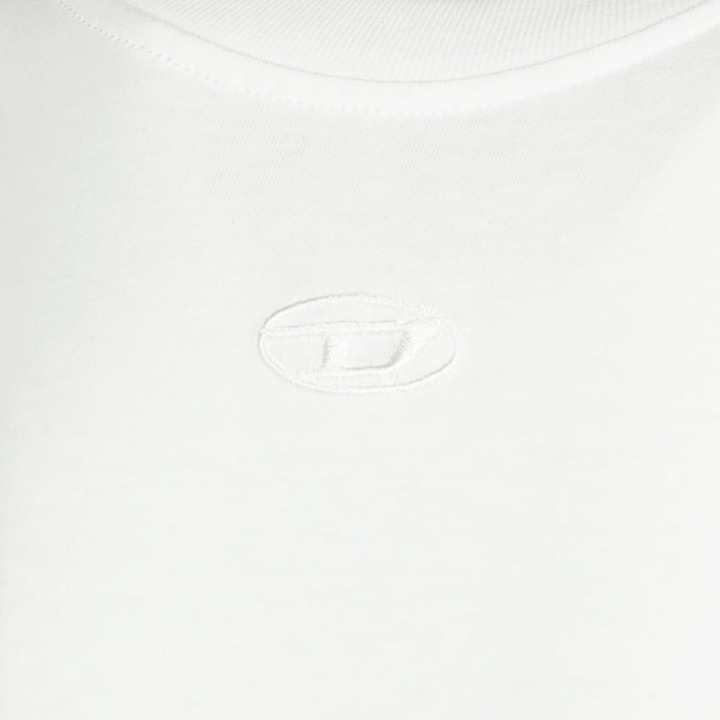 T-shirts T-Shirt T-Lucien Weiß Diesel Blanc Homme