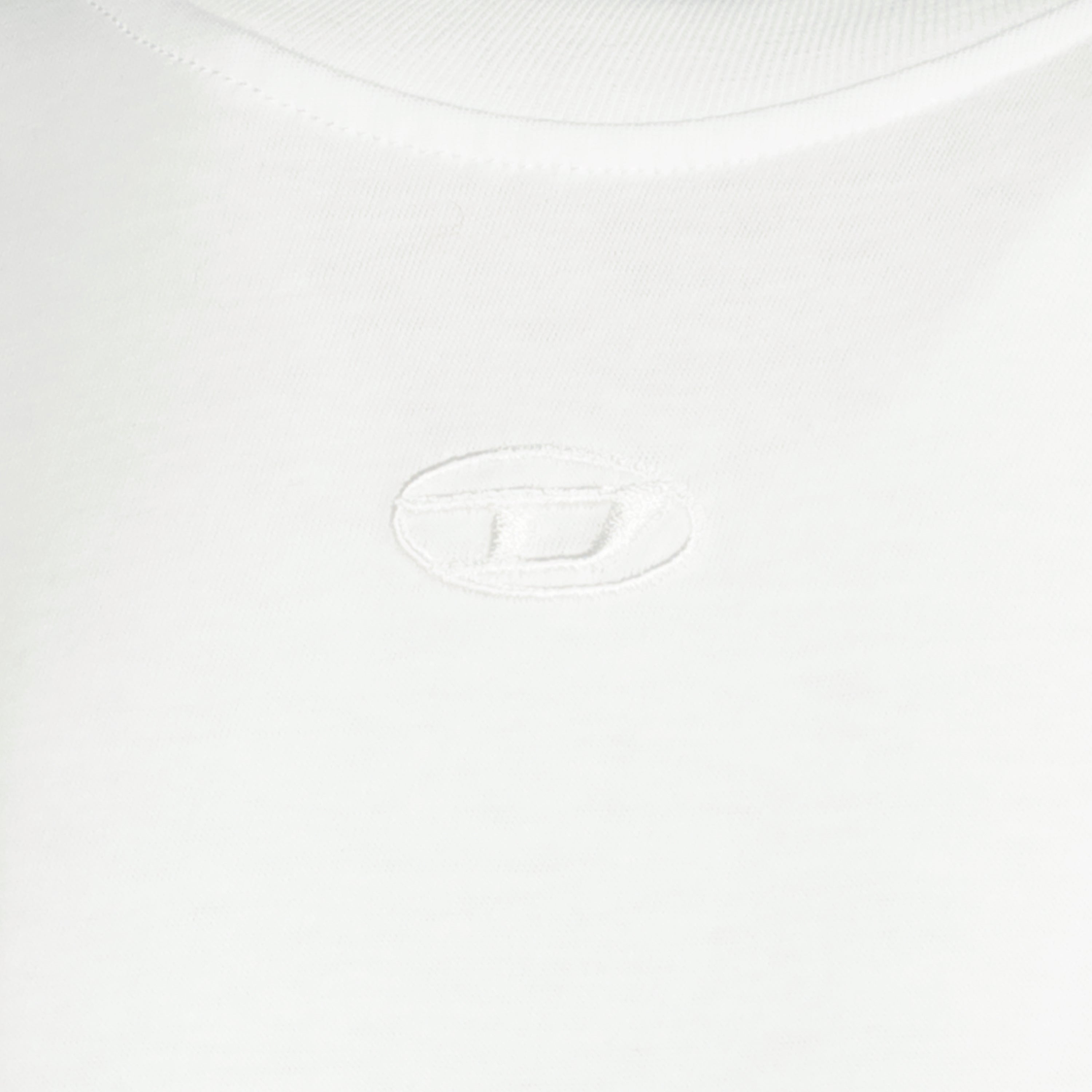 T-shirts T-Shirt T-Lucien Weiß Diesel Blanc Homme