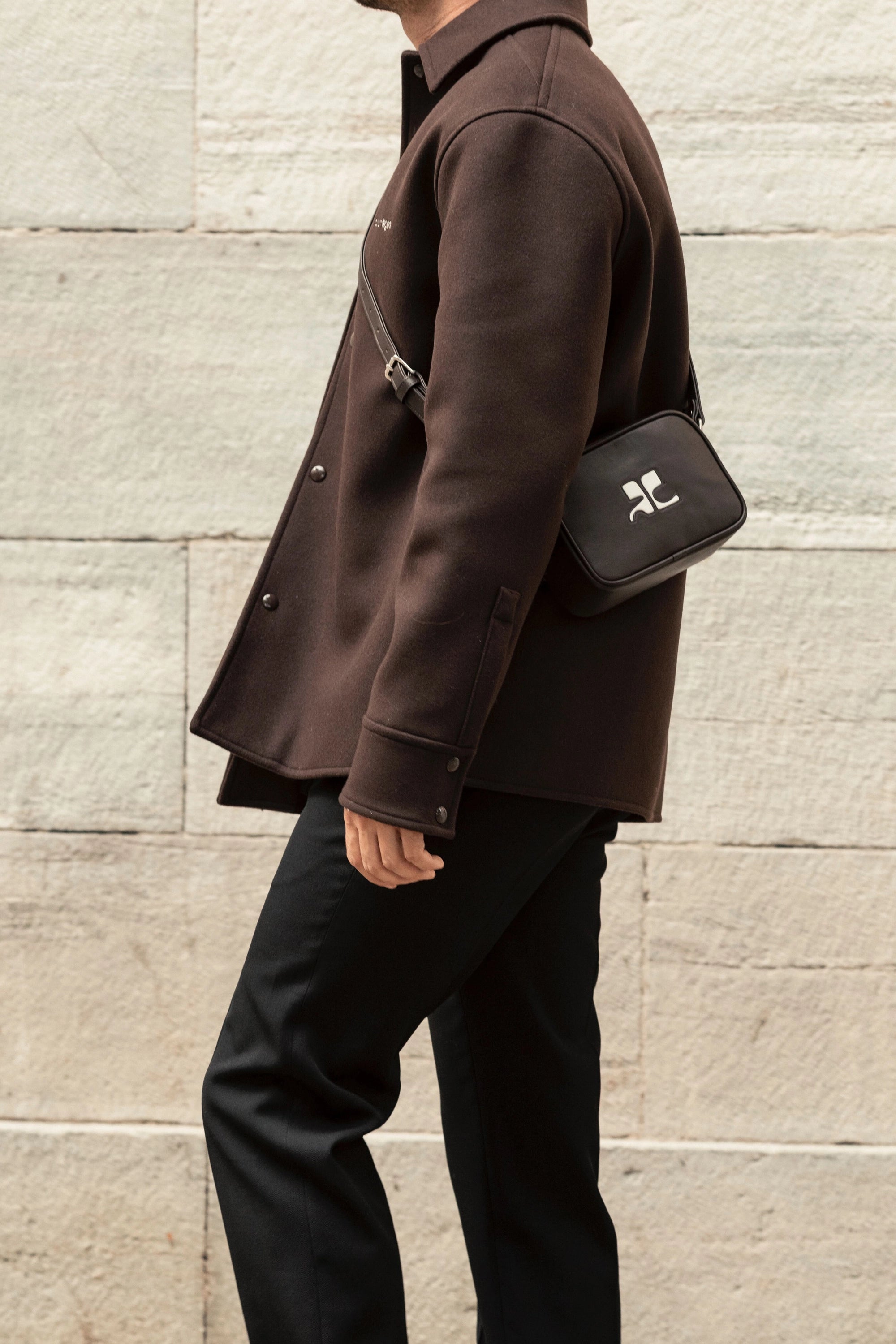 sac et veste courèges pour homme