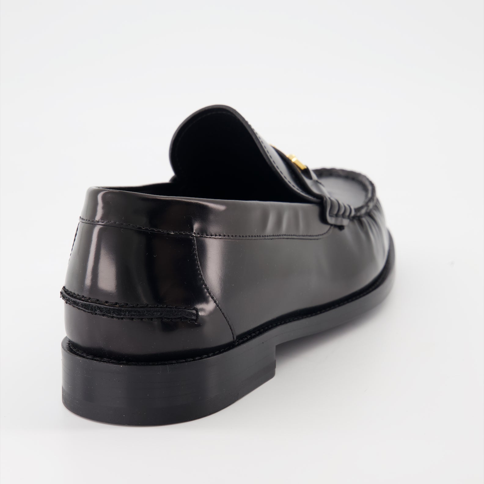 Loafer Mocassins Medusa '95 en cuir Versace Schwarz Homme