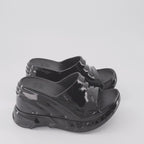 Open shoes Marshmallow wedge sandals Givenchy Black Women