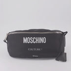 Sacs banane Sac banane à logo Moschino Noir Homme