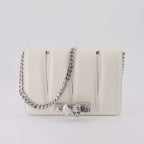 クロスボディバッグ スラッシュバッグ Alexander McQueen 白 女性