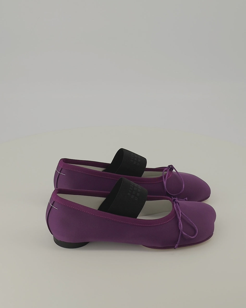 Chaussures plates Ballerine Anatomic Numeric in Raso Viola Mm6 Violet Femme