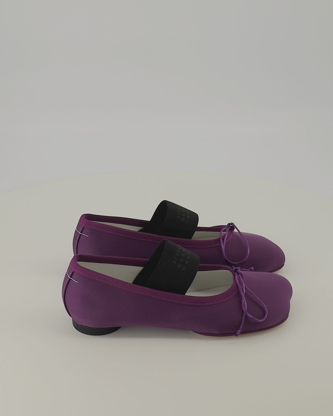Chaussures plates Ballerine Anatomic Numeric in Raso Viola Mm6 Violet Femme
