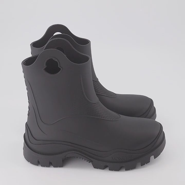 Bottines Bottines Misty Rain Moncler Noir Femme