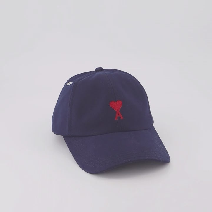 Chapeaux, casquettes et bonnets Casquette Ami de Coeur Ami PARIS Bleu Unisexe