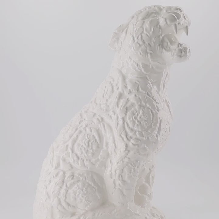 Lifestyle Statue Guépard Rokko Versace Blanc Unisexe