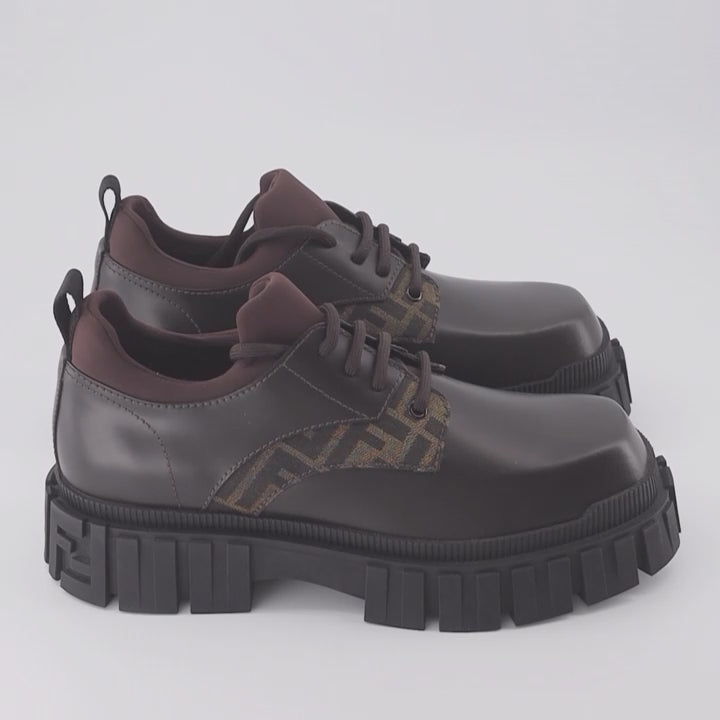 Chaussures de ville Chaussures à lacets Fendi Marron Homme