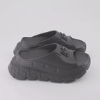 Offene schuhe Claquettes Medusa '95 Versace Schwarz Femme