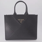 토트백 Sac cabas Symbole Prada 검은색 Femme