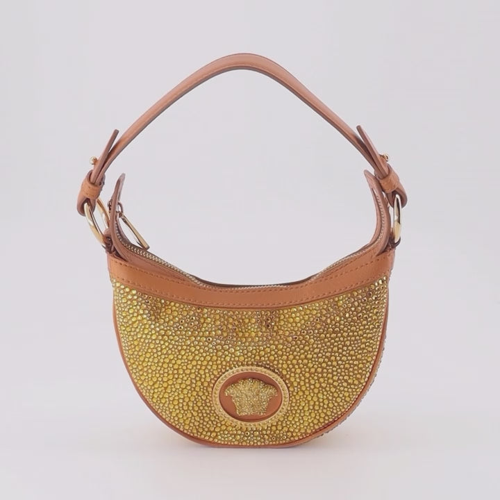 Sacs à main et épaule Sac hobo Repeat Versace Marron Femme