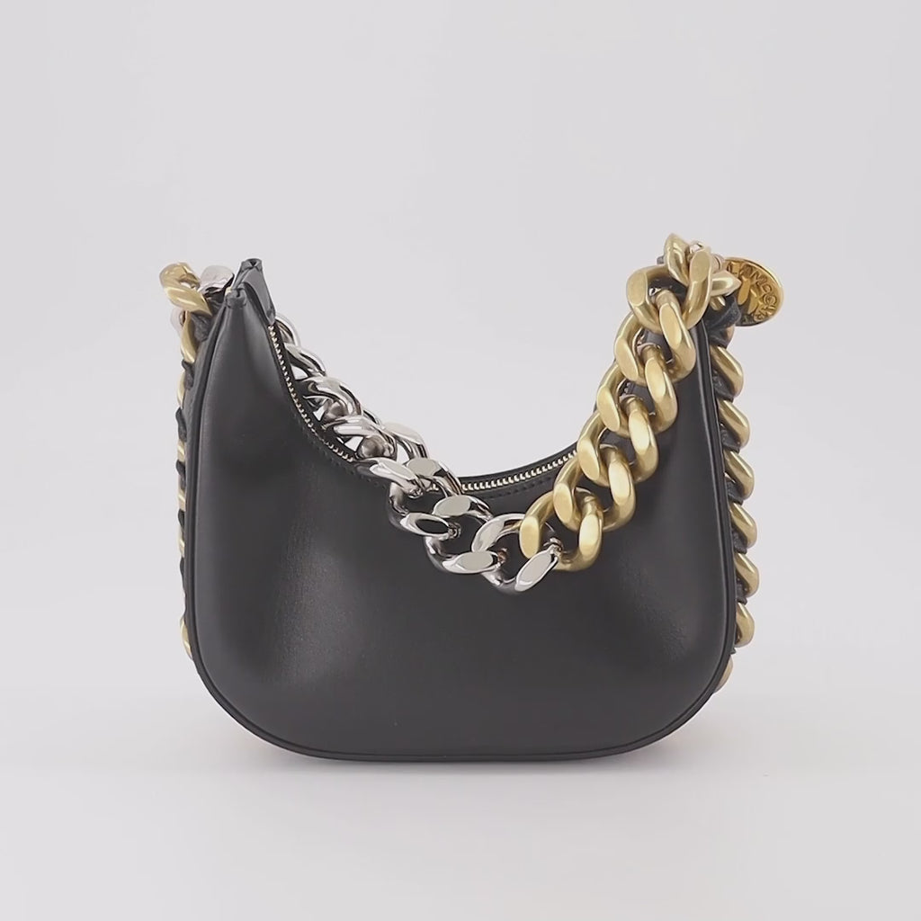 Handbags and shoulder bags Frayme mini bag Stella McCartney Black Women