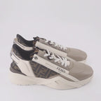 Sneaker Baskets Fendi Flow Fendi Beige Homme