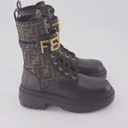 Bottes Bottes Fendigraphy Fendi Noir Femme