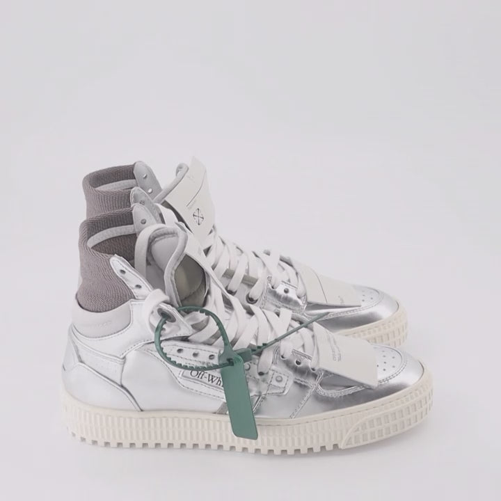 Baskets Baskets 3.0 Off Court Off-White Argenté Femme