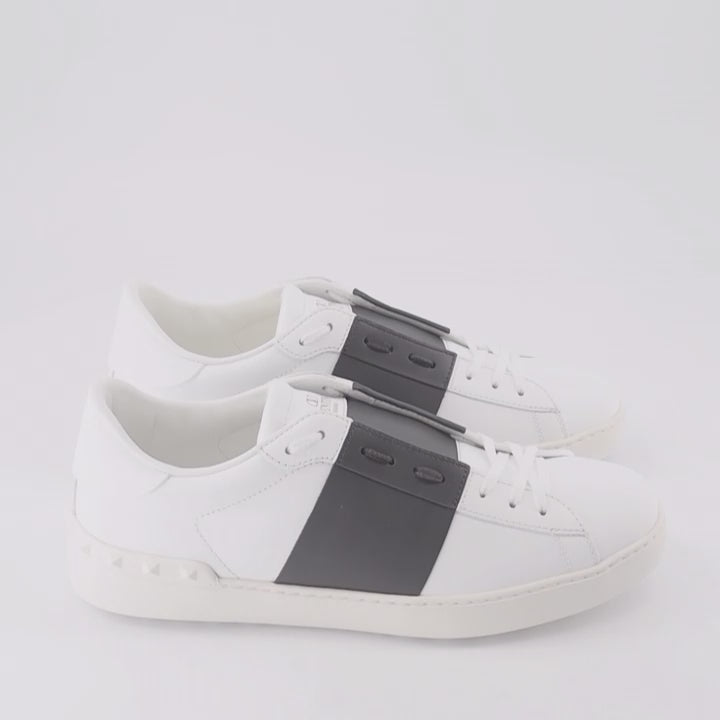 Sneakers Open sneakers Valentino Garavani White Man