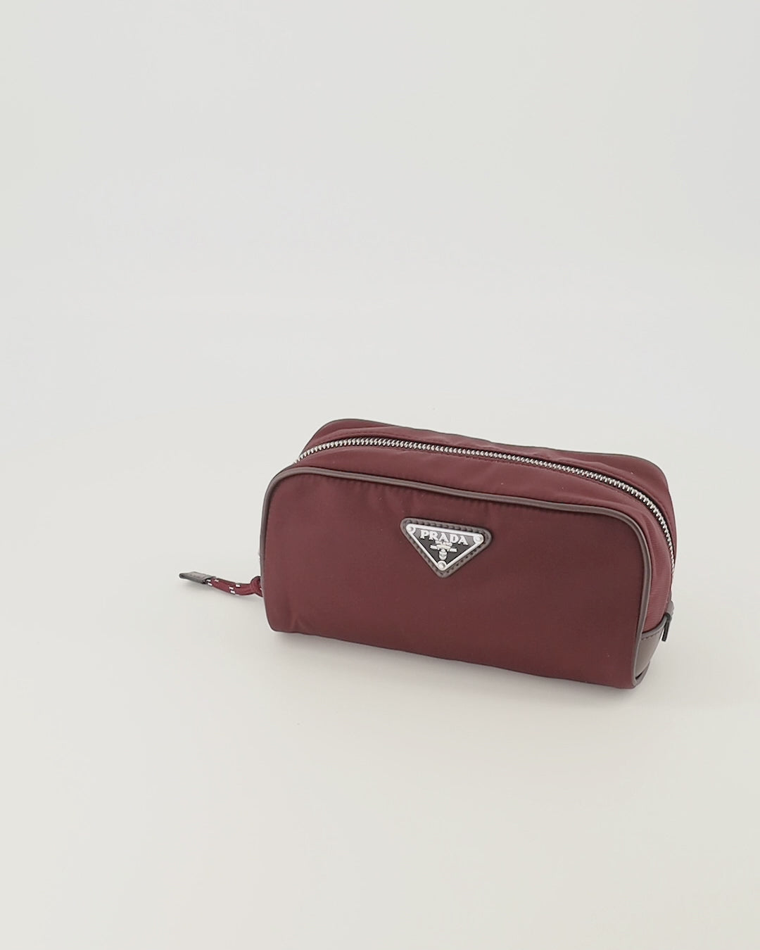 Pochettes Pochette SpeedRock Bordeaux in Re-Nylon e Pelle Prada Bordeaux Homme