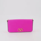Bolsas transversais Pochette VLogo Valentino Garavani Rosa Femme