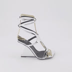 Sapatos abertos Sandales Tutankamon Giuseppe Zanotti Prata Femme