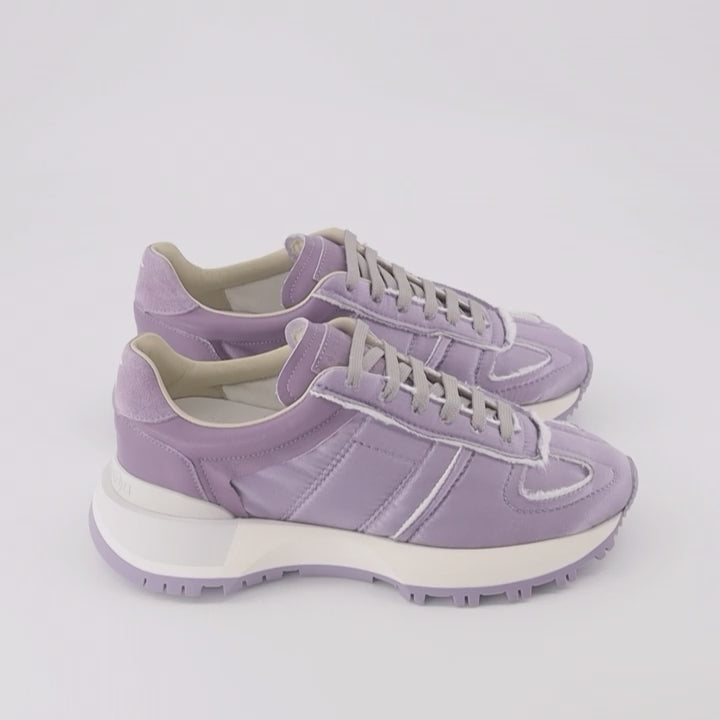 Sneaker Baskets 50-50 Maison Margiela Púrpura Femme