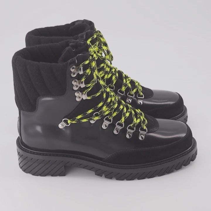 Botas e botins Bottines Gstaad Off-White Preto Homme