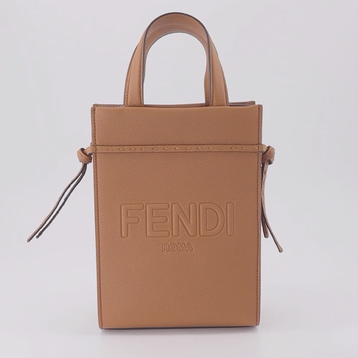 Borse tote Sac shopping Go-To Fendi Marrone Homme