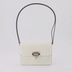 Borse a mano e a spalla Sac Rockstud 23 Valentino Garavani Bianco Femme