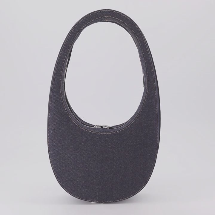 Borse a mano e a spalla Sac Swipe Coperni Blu scuro Femme