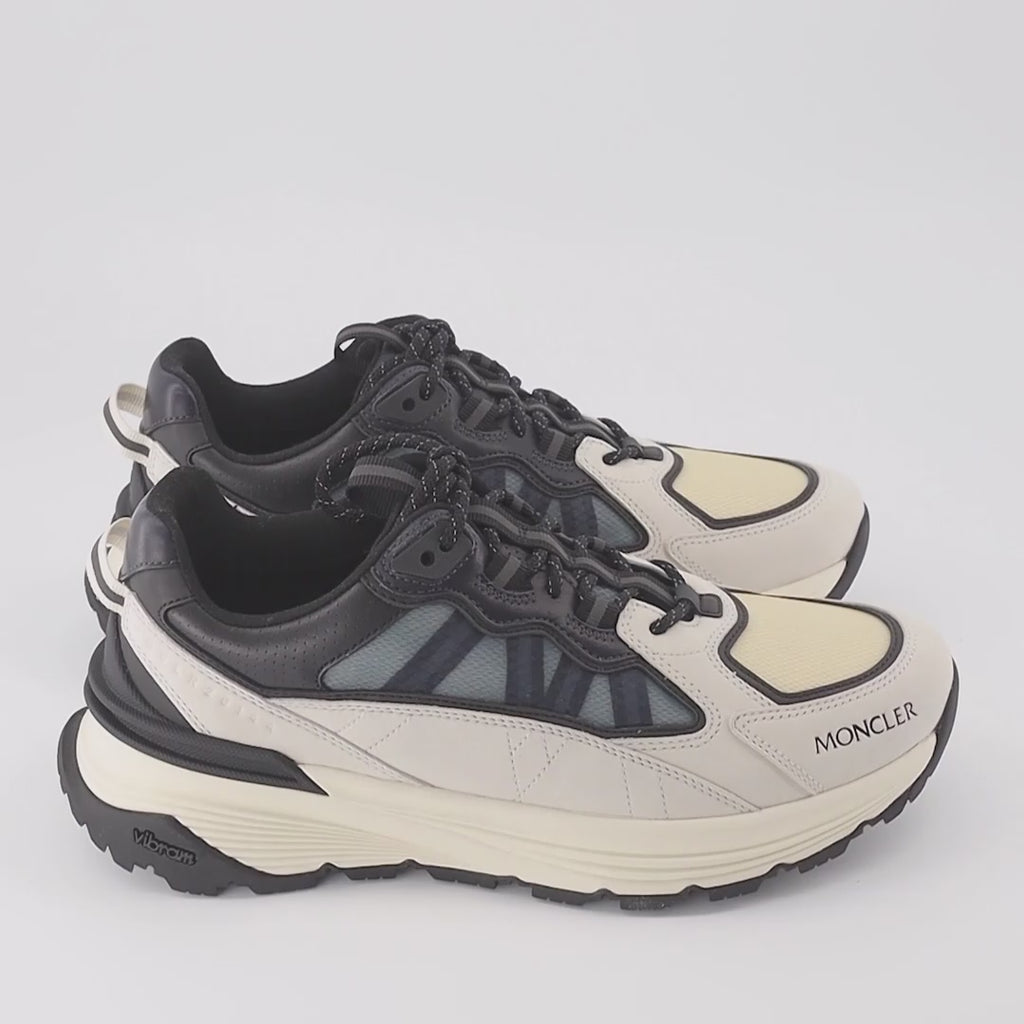 Sneaker Baskets Lite Runner Moncler Beige Homme