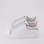 Sneaker Baskets oversize Alexander McQueen Weiß Femme