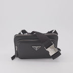 Sacs banane Sac banane en cuir Prada Noir Homme