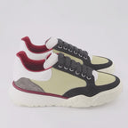 Sneaker Baskets Court Trainer Alexander McQueen Beige Homme