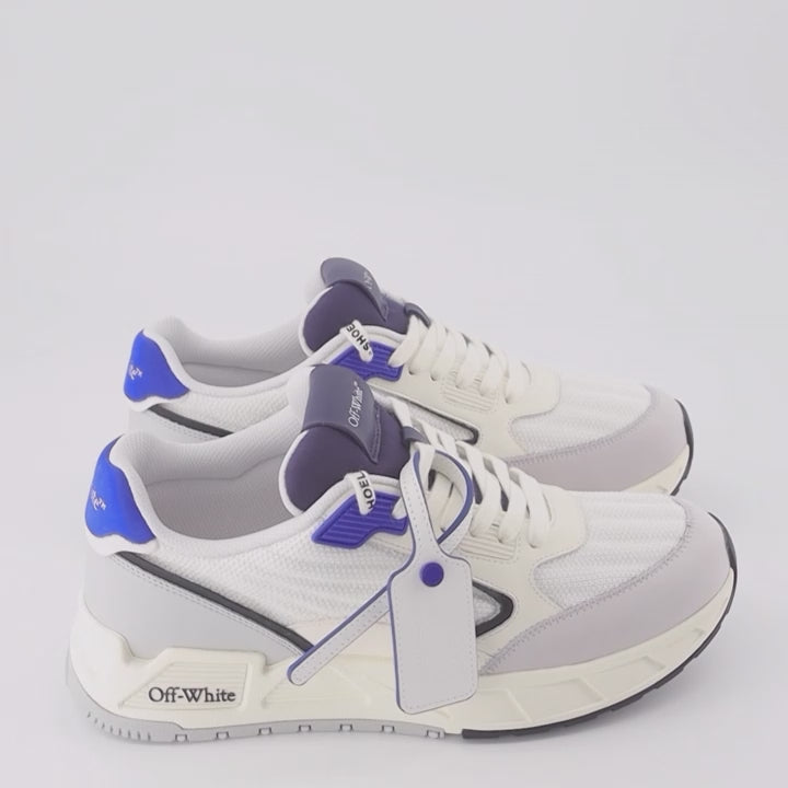 Sneaker Baskets Kick Off Off-White Grau Homme