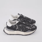 Sneaker Baskets Lace Runner Valentino Garavani Schwarz Femme