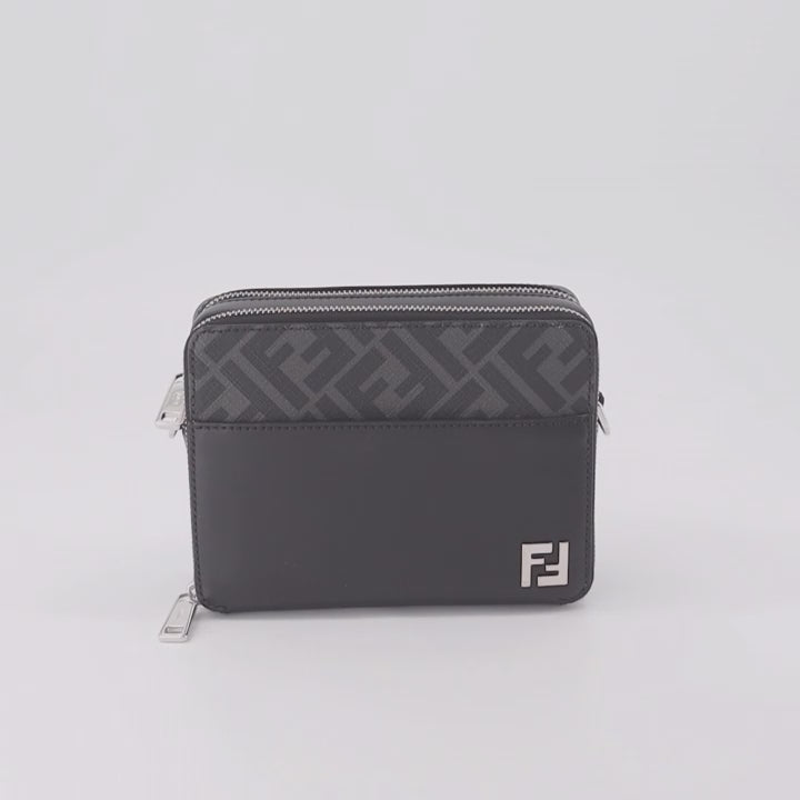 Sacs bandoulière Sac bandoulière Organizer FF Fendi Noir Homme