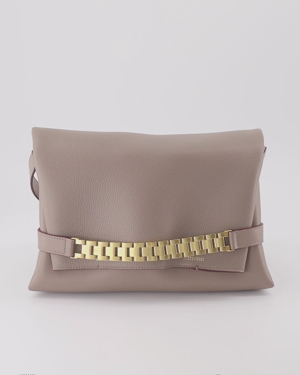 핸드백 및 숄더백 Pochette Jumbo chaîne Victoria Beckham 베이지 Femme