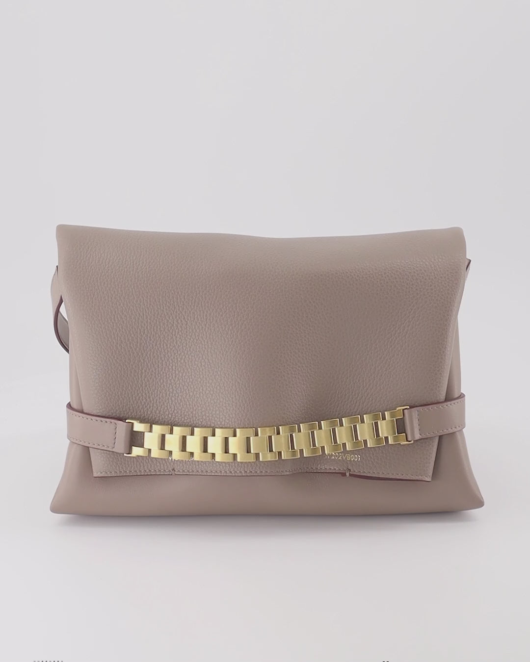 핸드백 및 숄더백 Pochette Jumbo chaîne Victoria Beckham 베이지 Femme