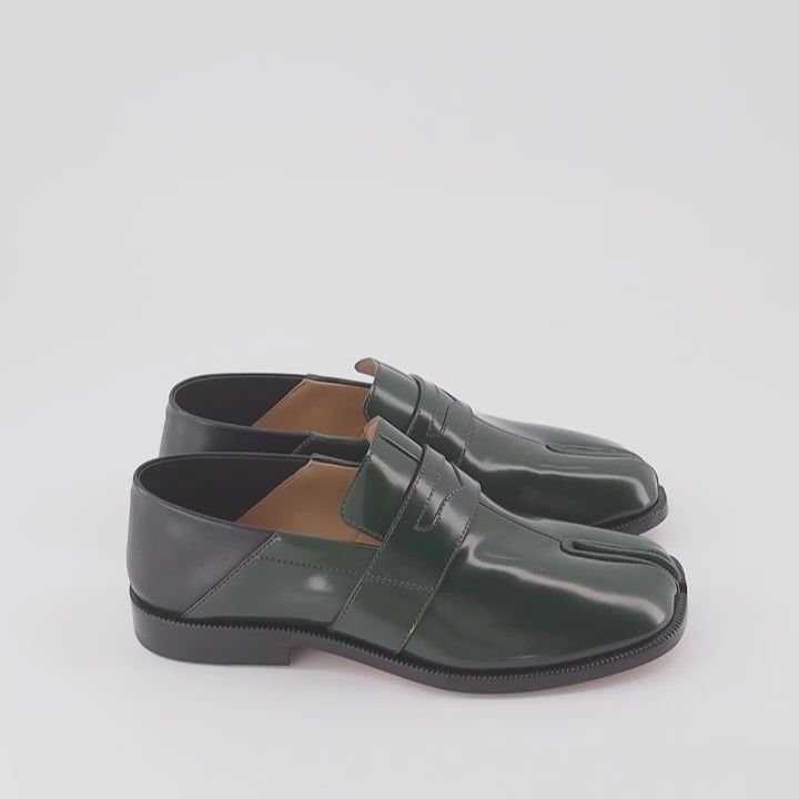 Mocassins Mocassins Tabi Maison Margiela Vert Femme