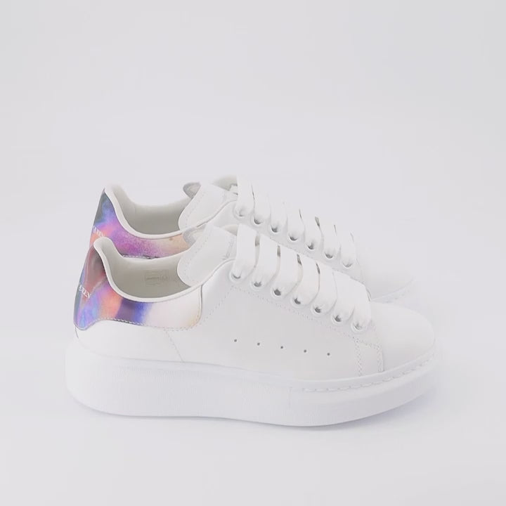 Sneaker Baskets oversize Alexander McQueen Blanco Femme