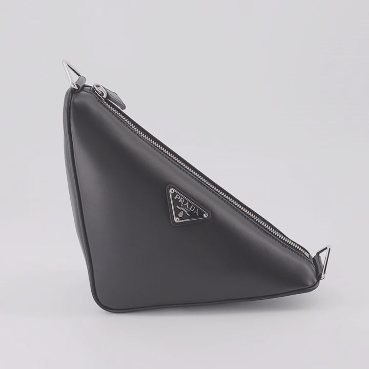 Crossbody bags Triangle bag Prada Black Man