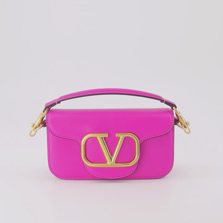 핸드백 및 숄더백 Sac Locò Valentino Garavani 분홍색 Femme